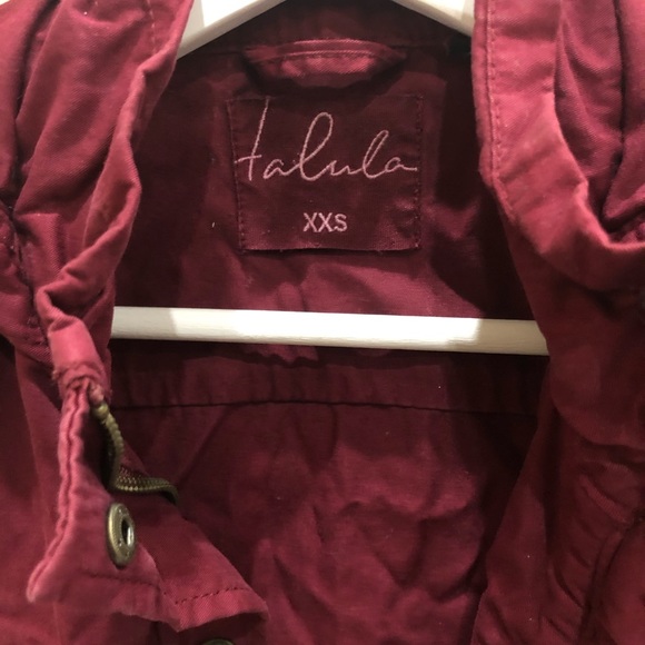 Talula Maroon Jacket - Picture 3 of 6